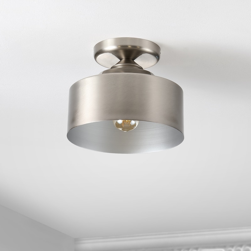 SAFAVIEH Lighting Fenton Flush Mount - 10"W x 10"D x 10"H