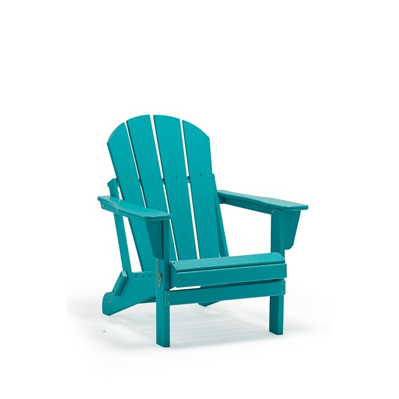 Benefiel Plastic Folding Adirondack Chair Bed Bath Beyond