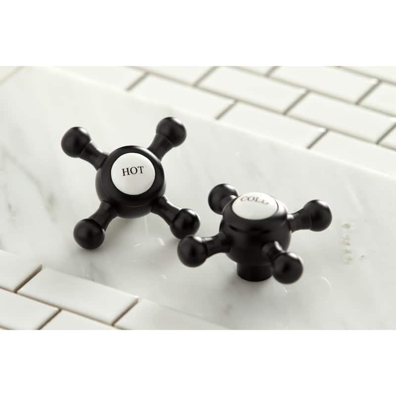 Kingston Brass English Country 8 in. Widespread Bathroom Faucet