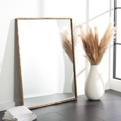 SAFAVIEH Couture Nandini 36-inch Large Rectangle Metal Mirror - 36 In W x 2 In D x 48 In H - 36Wx2Dx48H