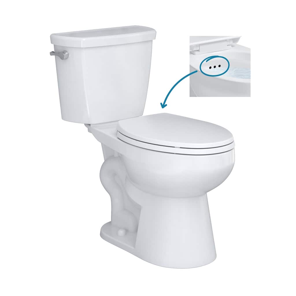 CRAFT + MAIN TL-5800AFH-E Easley Flush Guard 1.28 GPF Two Piece