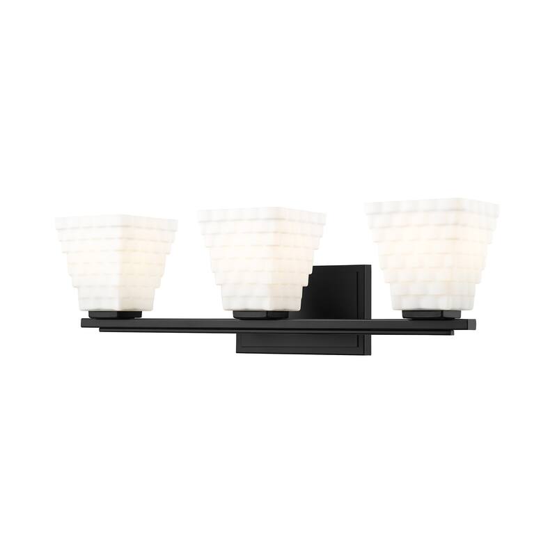 Z-Lite Annalise 3 Light Vanity - Matte Black