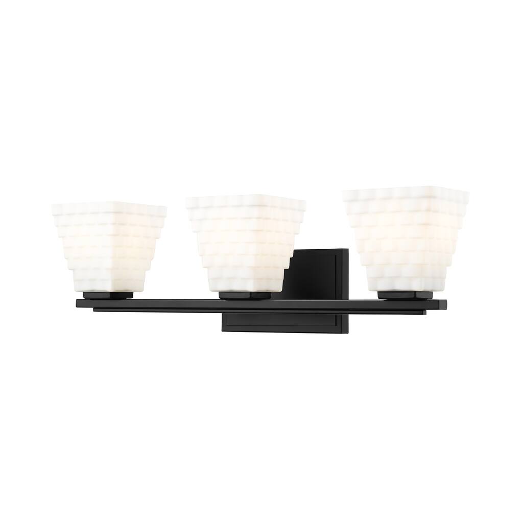 Z-Lite Annalise 3 Light Vanity - Matte Black