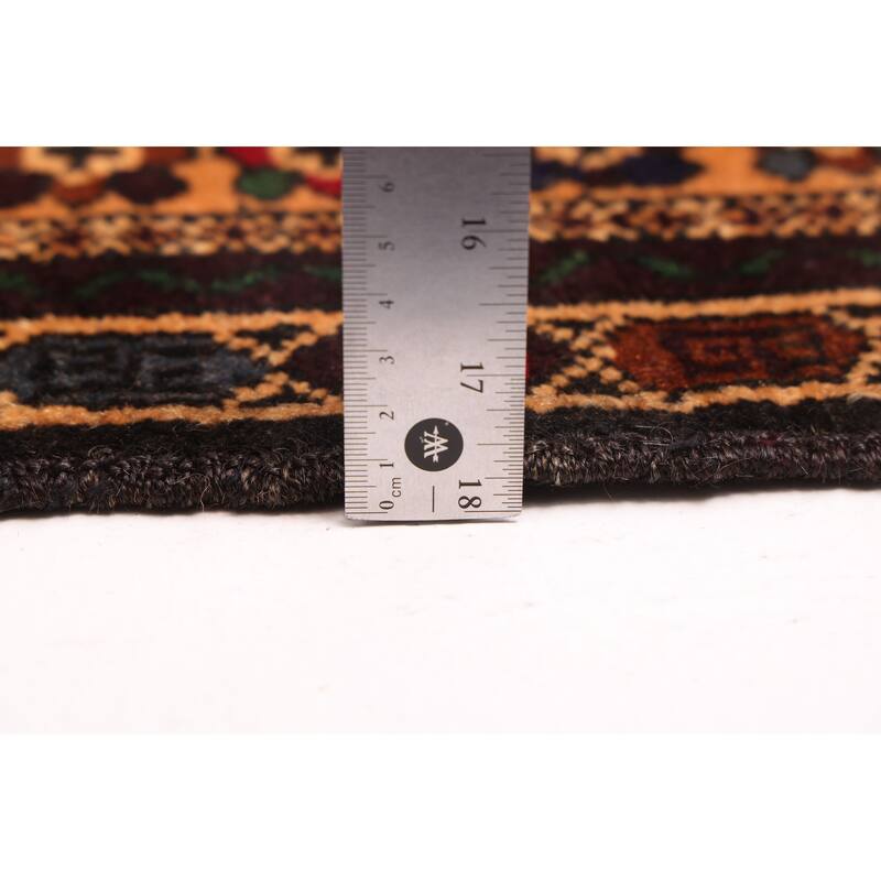 ECARPETGALLERY Hand-knotted Teimani Brown Wool Rug - 3'6 x 6'6