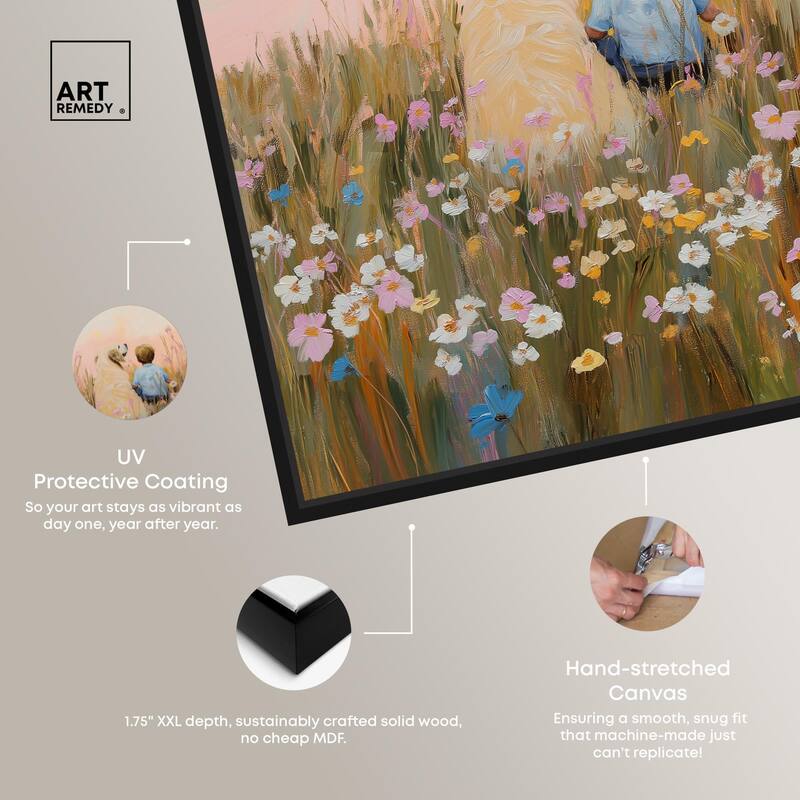 Sunset Companions Canvas by Art Remedy