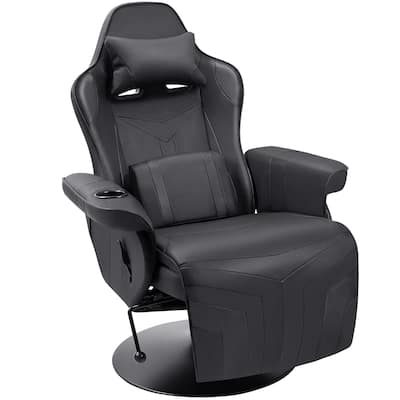 Homall Black Gaming Recliner Racing Style Computer Gaming Chair