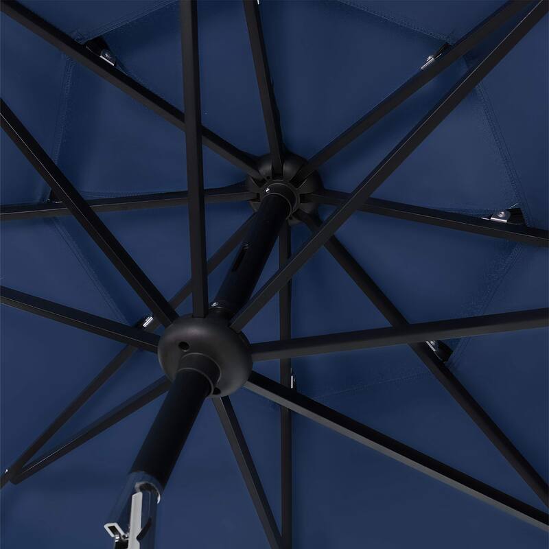 MAISON ARTS Outdoor Patio 6 Pieces Dining Set with Umbrella