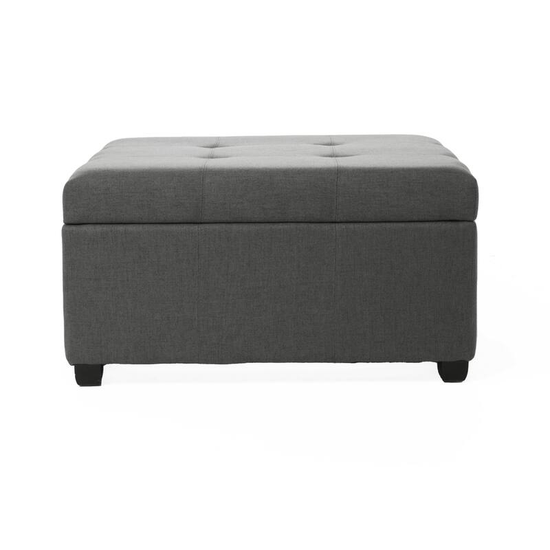 Carlsbad Tufted Square Storage Ottoman by Christopher Knight Home