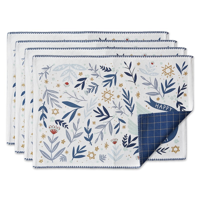 DII Hanukkah Dove Printed Placemat (Set of 4) - Dove