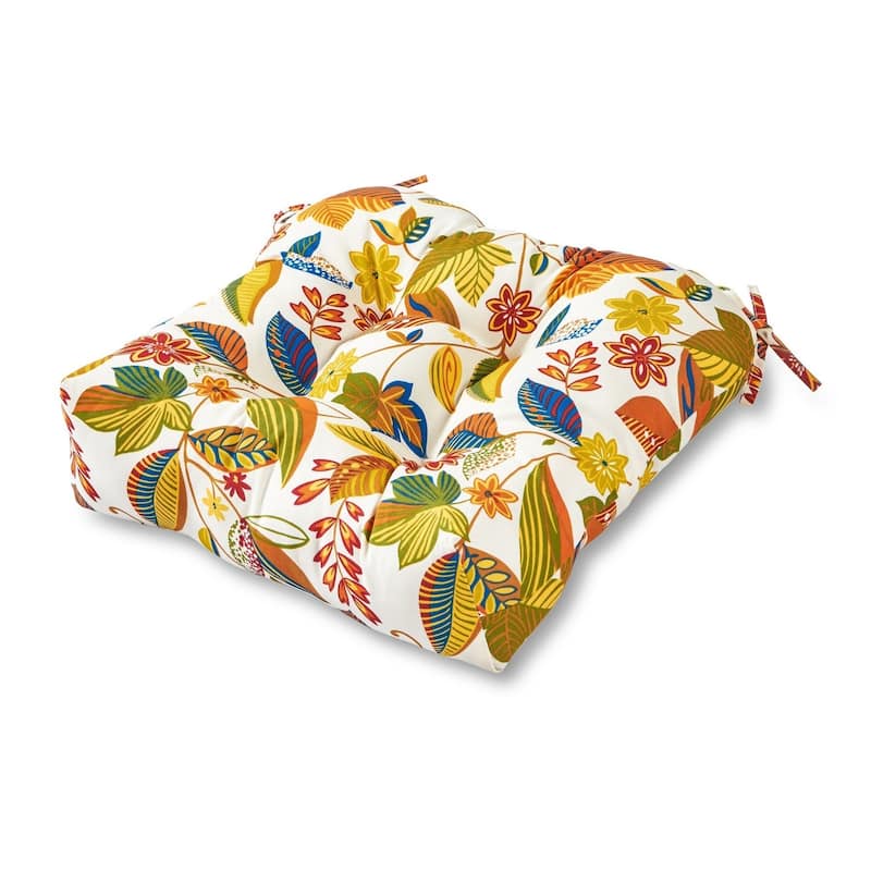 Esprit Floral 20-inch Outdoor Chair Cushion by Greendale Home Fashions - 20w x 20l