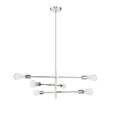 Millennium Lighting Decco 6 Chandelier Ceiling Light - 6 Lights