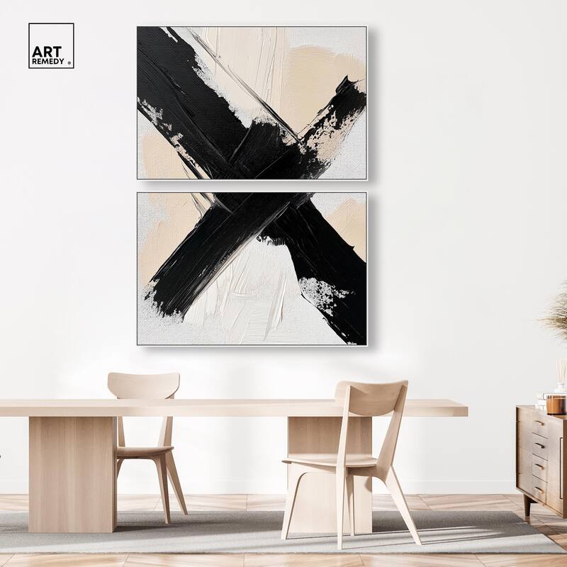 Graphic Impact I Canvas Set of 2 by Art Remedy