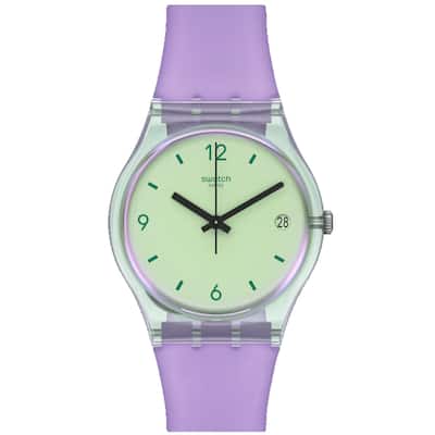 Swatch Men's Mystic Sunrise Green Dial Watch - SO28G401 - 6 (36)