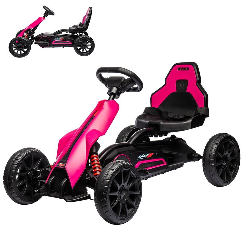 Ride On Toy Car, Battery Powered Pedal Go Karts, 12V