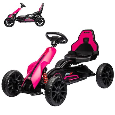 Ride On Toy Car, Battery Powered Pedal Go Karts, 12V