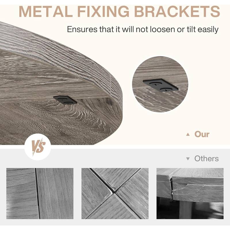 47-Inch Round Conference/Computer Table, Meeting Desk for Seminar Rooms