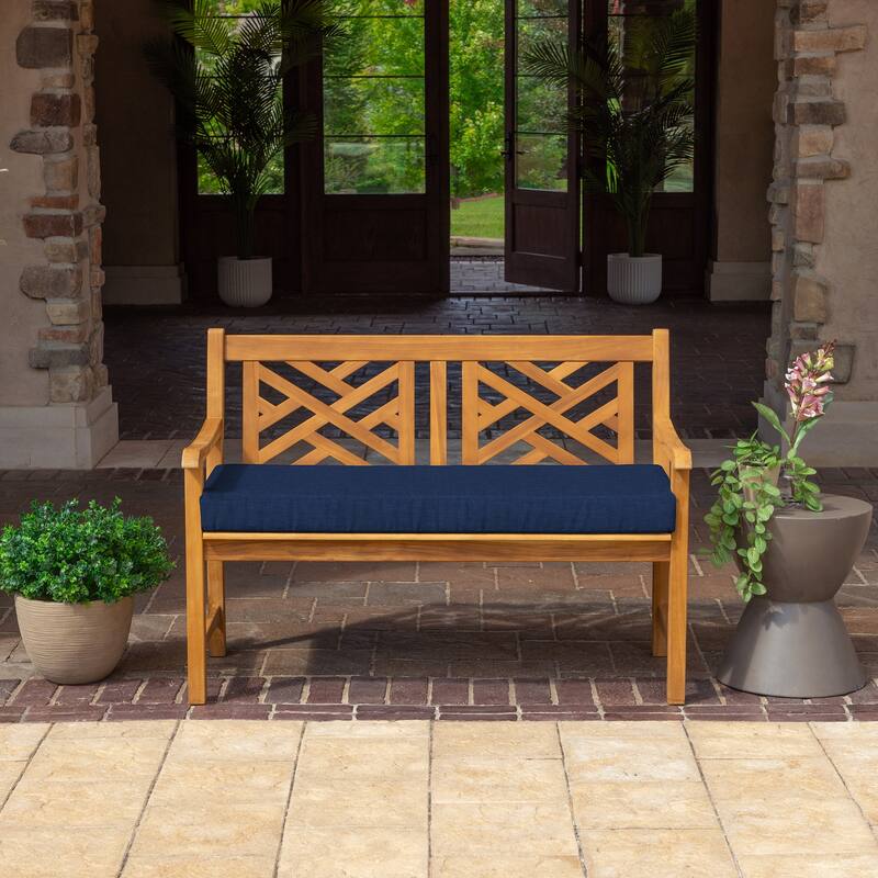 ARDEN Foam Outdoor Bench Cushion, 48 x 18