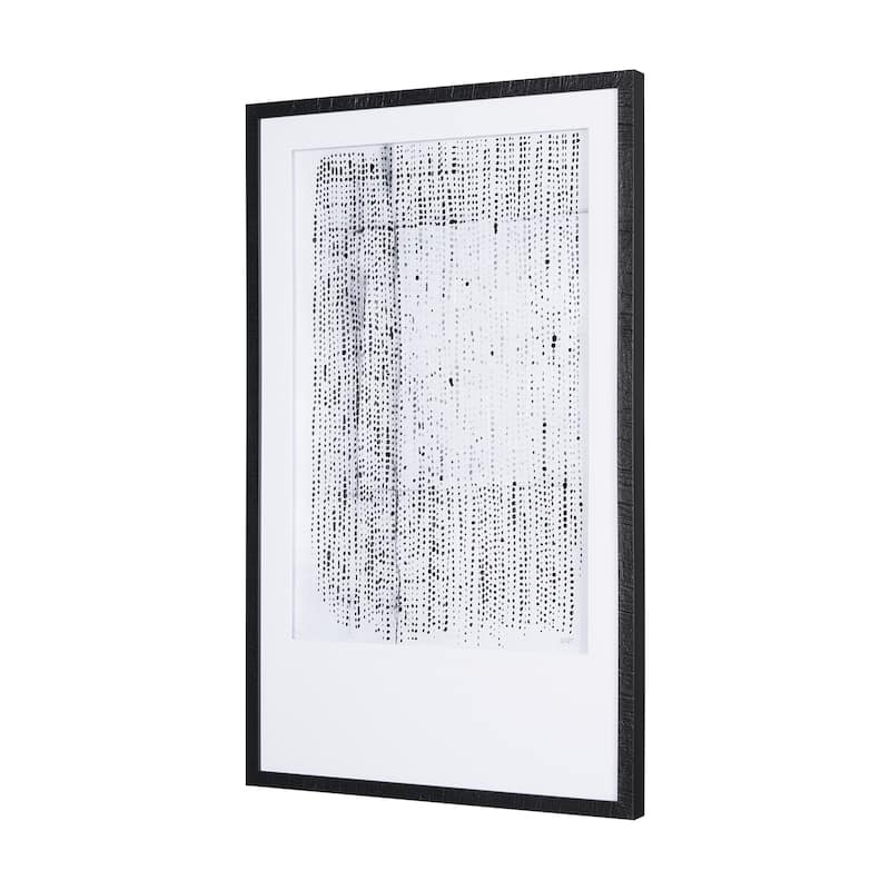 Dot Texture I Framed Art Print