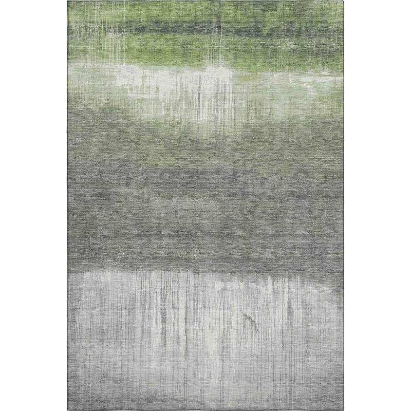 Premium Washable Super Soft Contemporary Drip Mayfield Rug