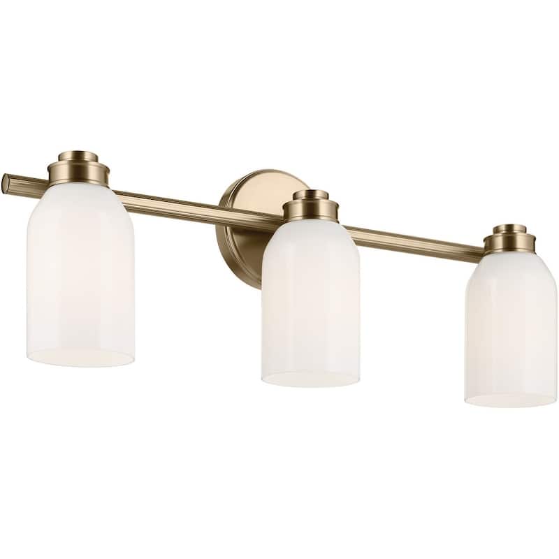 Kichler 55202 Shae 3 Light 24" Wide Vanity Light with Glossy White