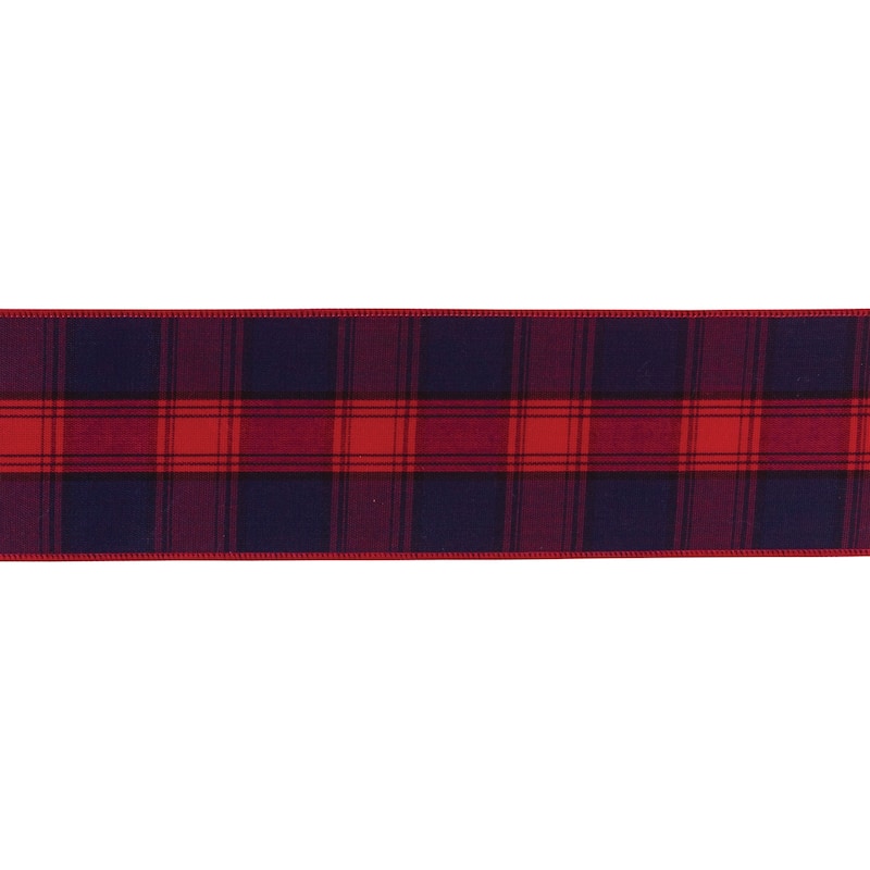 Checkered Ribbon 2.5" x 10 yds.
