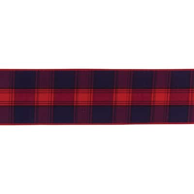 Checkered Ribbon 2.5" x 10 yds.