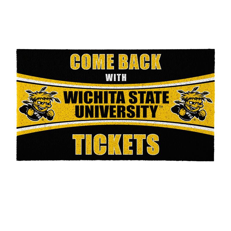 University of Central Florida 28 in. x 16 in. PVC "Come Back With Tickets" Trapper Door Mat