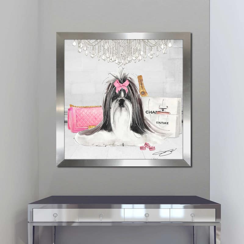"Fashionista Shih Tzu" by Jodi Print on Acrylic