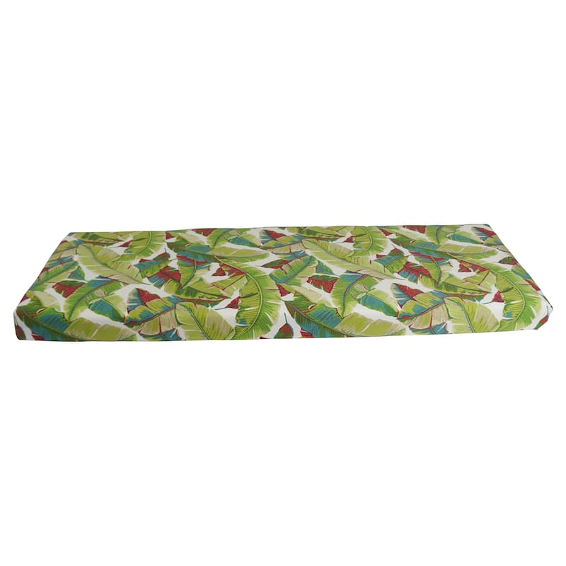Blazing Needles 54-inch All-Weather Bench Cushion - 54 x 19