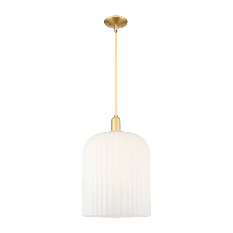 Innovations Lighting Downtown Urban - Bridal Veil - 1 Light 12" Stem Hung Mini Pendant