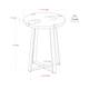 Middlebrook Barnett Round Metal Wrap Side Table