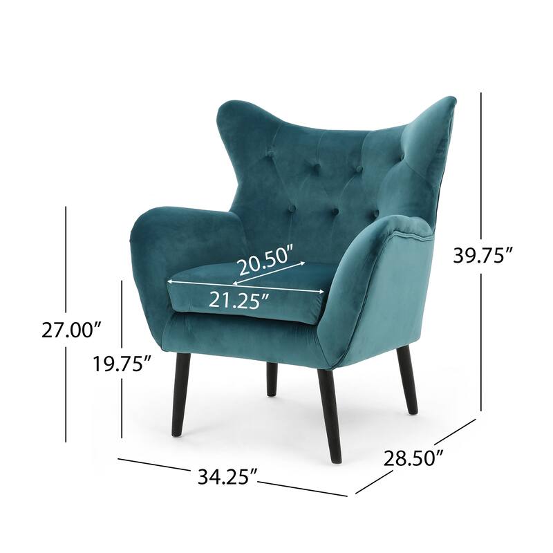 Mid Century Armchair Wingback Chairs Sofa Chair Accent Chairs