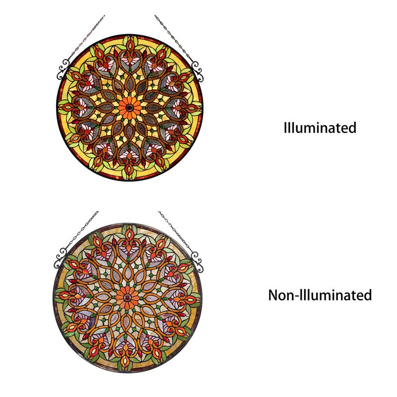 Victorian Design Window Panel/Suncatcher