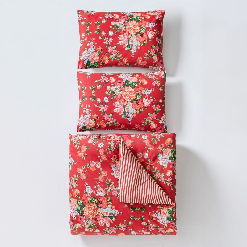 Garden Society Cotton Sateen Reversible Comforter Set by JG Co. by Amie and Jolie Sikes