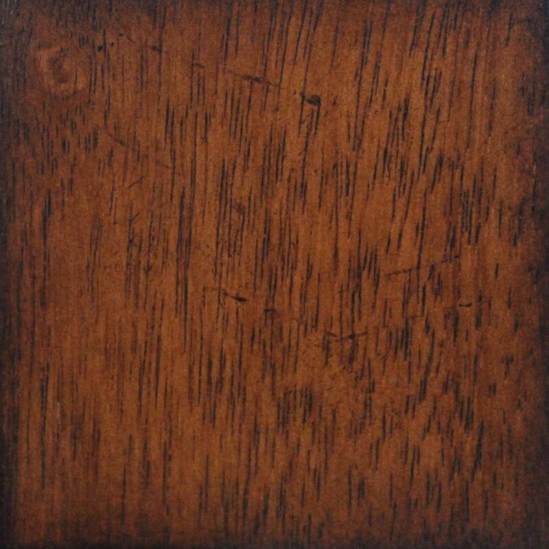 Drop Leaf Round Wooden Dining Table - 42" - Chestnut Brown