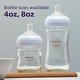 preview thumbnail 6 of 4, Glass Natural Baby Bottle With Natural Response Nipple 8oz in 3 Pack - Clear