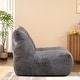 preview thumbnail 17 of 19, Inflatable Floor Bean Bag Chair with Memory Foam for Living Spaces