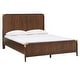 preview thumbnail 10 of 15, Khourush Low Profile Campaign Platform Bed by iNSPIRE Q Modern Queen