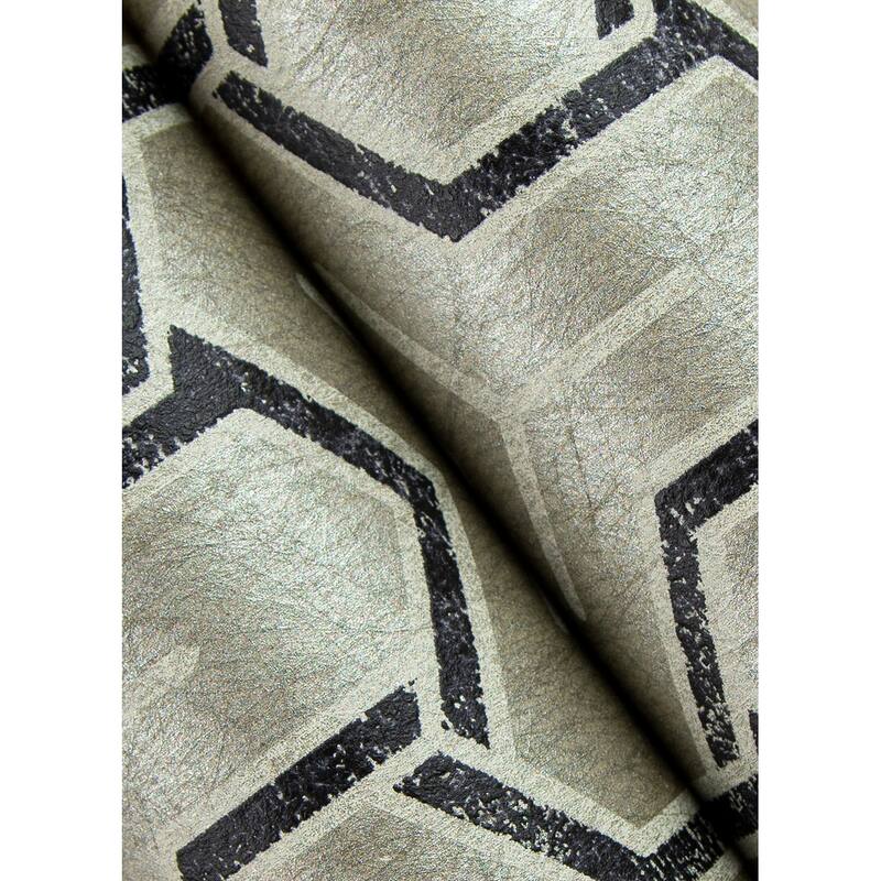 Advantage Gautier Silver Tessellate Wallpaper