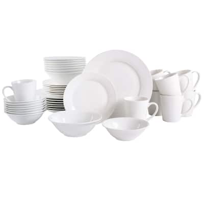 Gibson Home Everyday Round 40pc Expanded Dinnerware Set