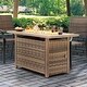 preview thumbnail 8 of 10, 43 Inch Outdoor Propane Gas Fire Pit Table 50,000 BTU for Outside Patio