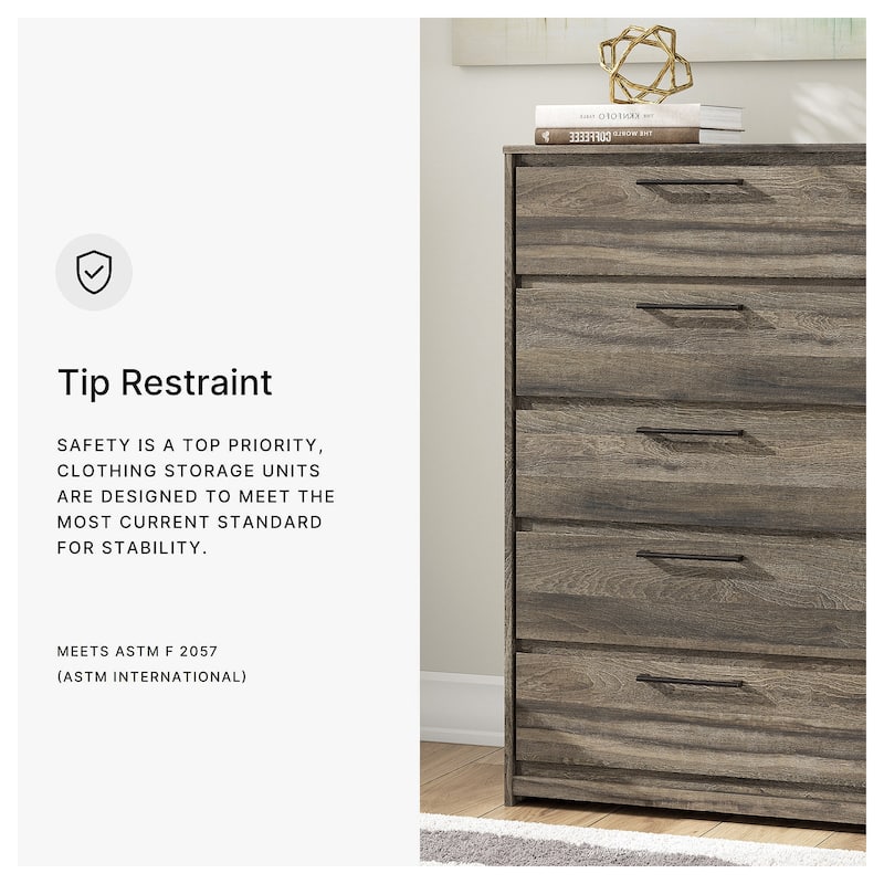 Signature Design by Ashley Baystorm Brown Chest of Drawers