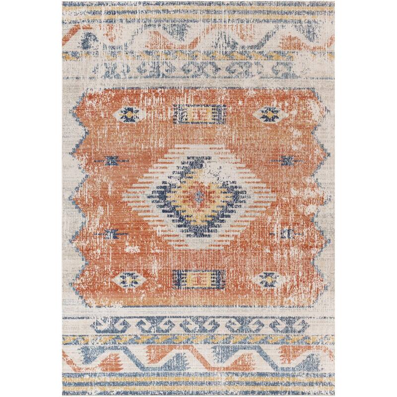 Livabliss Huntington Beach Casual Tribal Indoor/Outdoor Area Rug