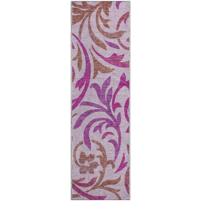 Premium Washable Super Soft Contempory Scroll Mayfield Rug