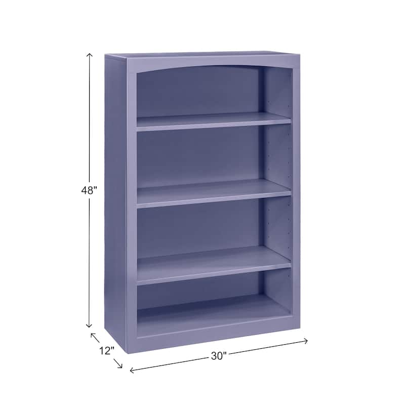 Arch+Haven Solid Wood Bookcase 30 x 48