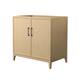 Option White Oak, Black Trim, No Top