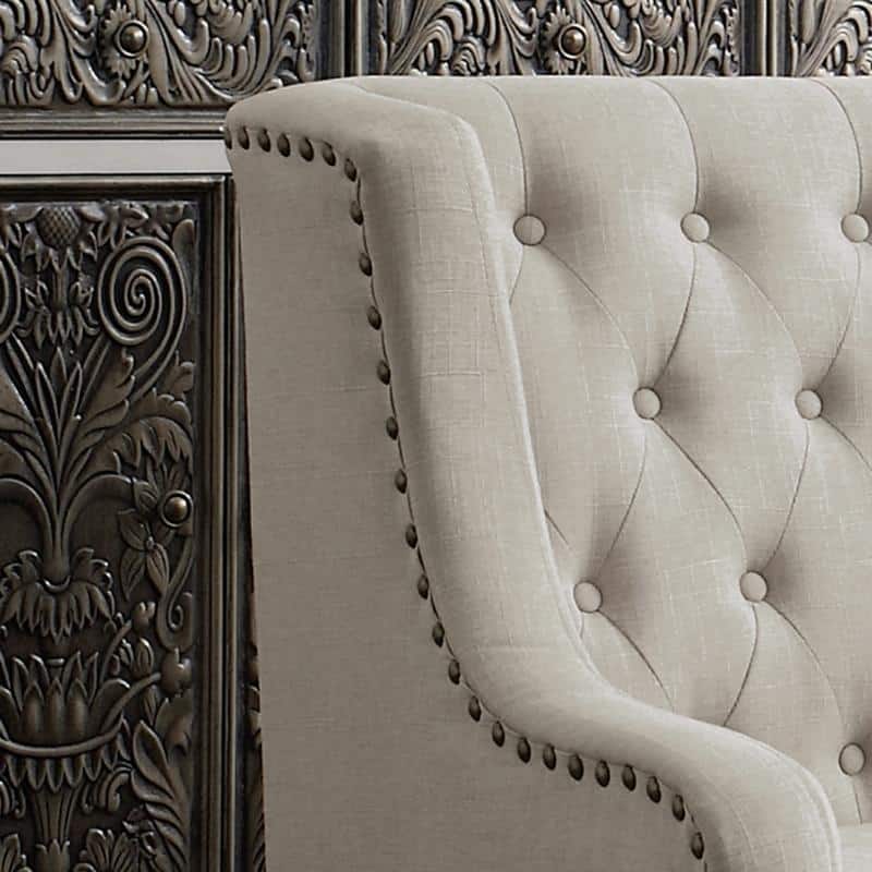 Madison Park Jewel Tufted Wingback Upholstered Club Chair