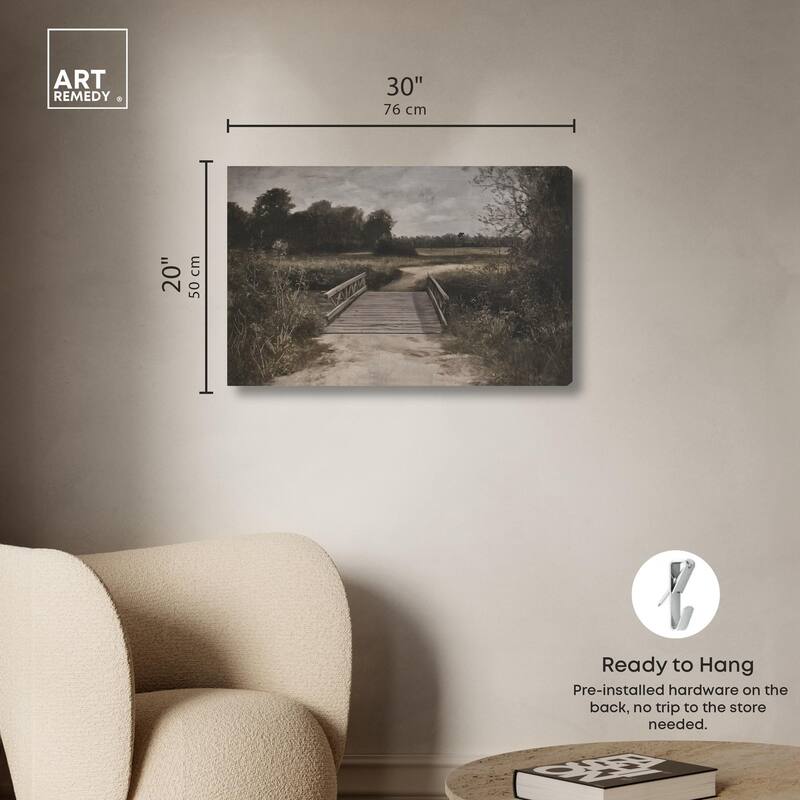 Bridge to Beyond Canvas by Art Remedy, Gallery Wrapped