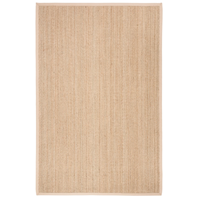 SAFAVIEH Natural Fiber Oceana Herringbone Seagrass Rug