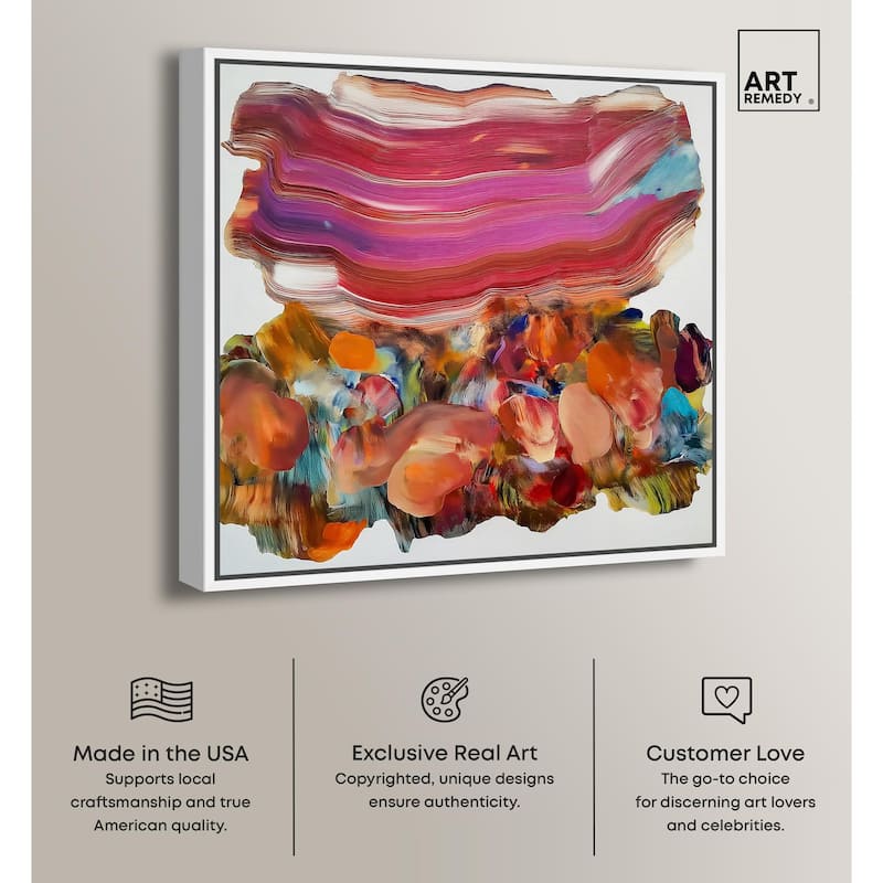 Flow State I Canvas by Art Remedy